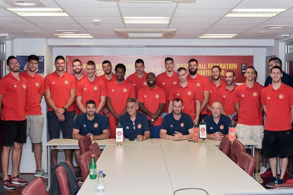 Košarkaši Crne Gore, Foto: KSCG