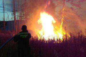 Žabljak: Požar u lokalitetu Tmora i dalje traje, sumnja se da je...