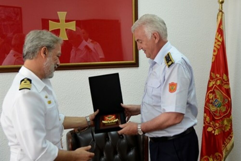 Konstantinos Karampelas, Ljubiša Jokić, Foto: Ministarstvo odbrane