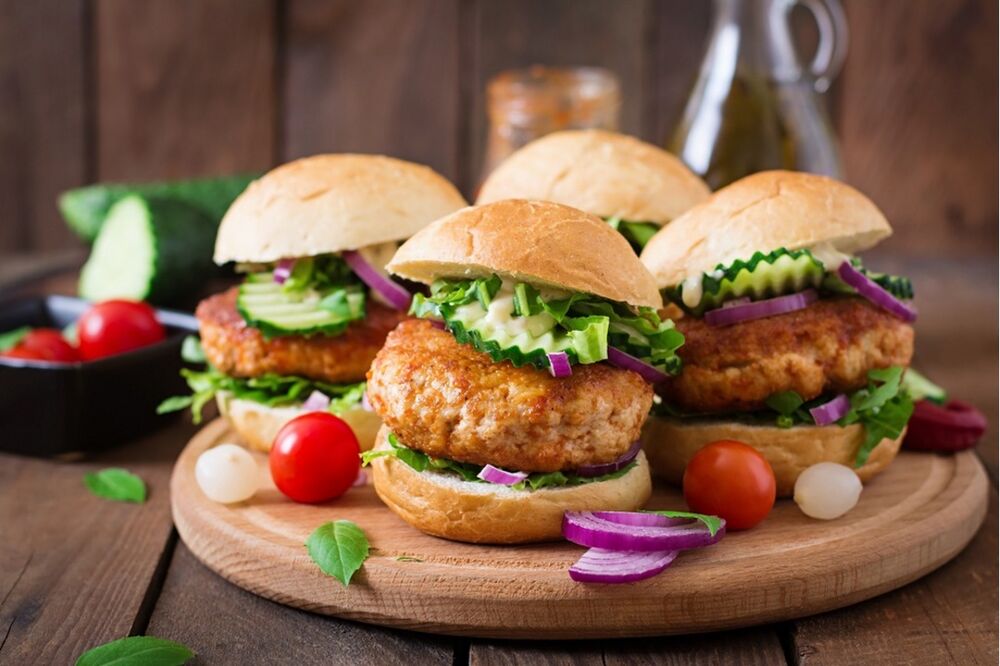 ćureći hamburgeri, Foto: Shutterstock