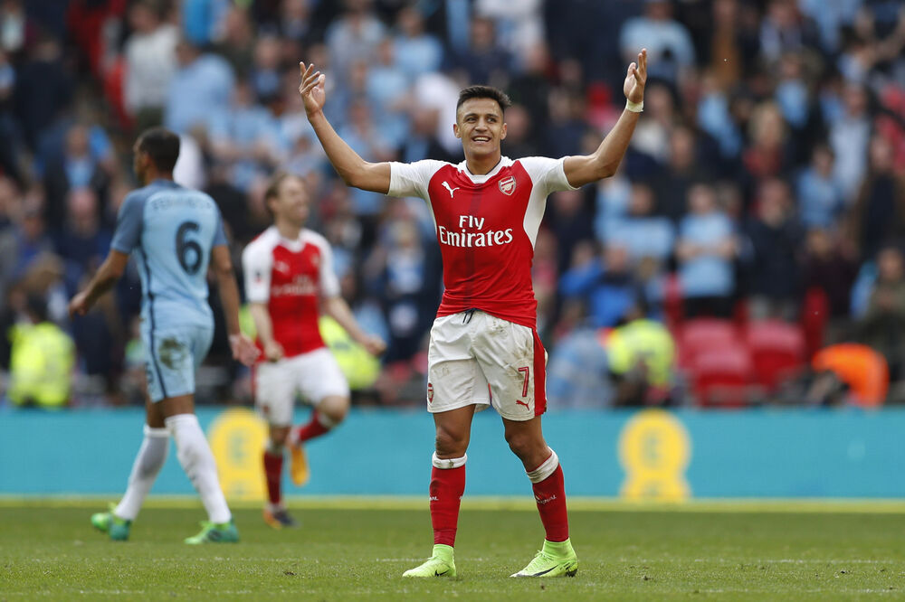Aleksis Sančes Arsenal, Foto: Reuters