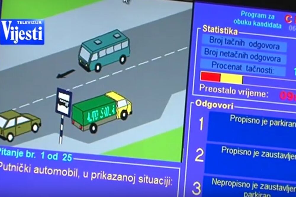 vozački, testovi, Foto: Screenshot (YouTube)