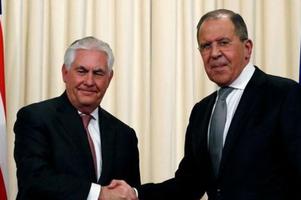 Reks Tilerson Sergej Lavrov, Foto: Twitter