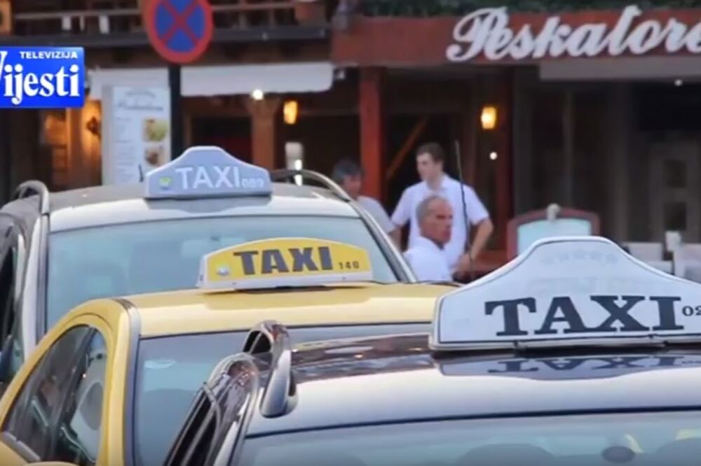 Taksi Ulcinj, Foto: Screenshot (TV Vijesti)