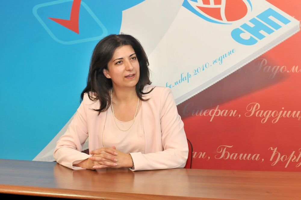 Danijela Pavićević, Foto: Socijalistička narodna partija Crne Gore