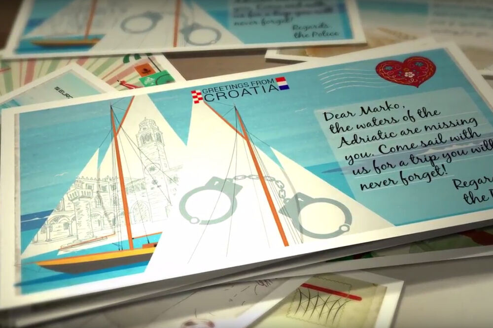 Europol, razglednica, Foto: Screenshot (Youtube)