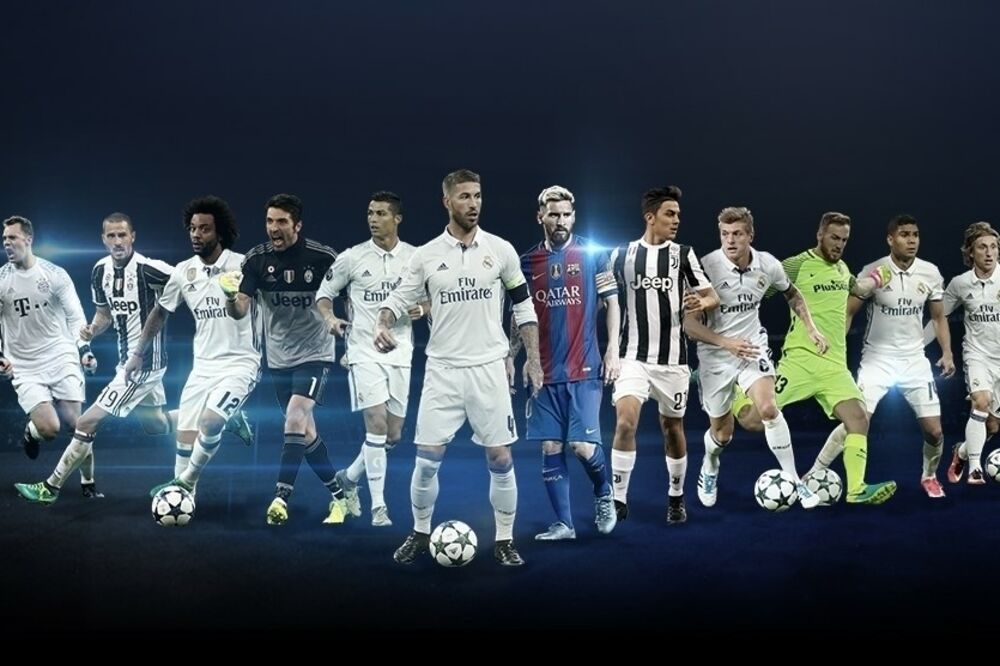 Igrači Uefa, Foto: Uefa.com
