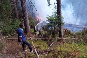 Lokalizovani požari u NP Prokletije