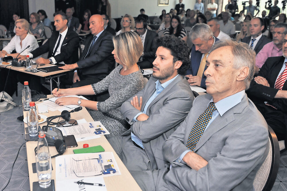 Miodrag lekić, Dritan Abazović, Foto: Savo Prelević