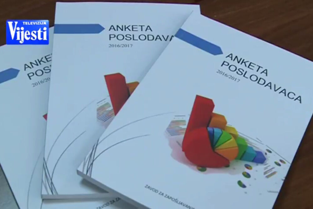Anketa poslodavaca, Foto: TV Vijesti (Screenshot)