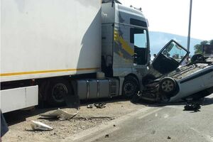 Vozač lakše povrijeđen u saobraćajnoj nezgodi kod Bijele