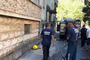 Podgorica: U požaru izgorio dnevni boravak i hodnik