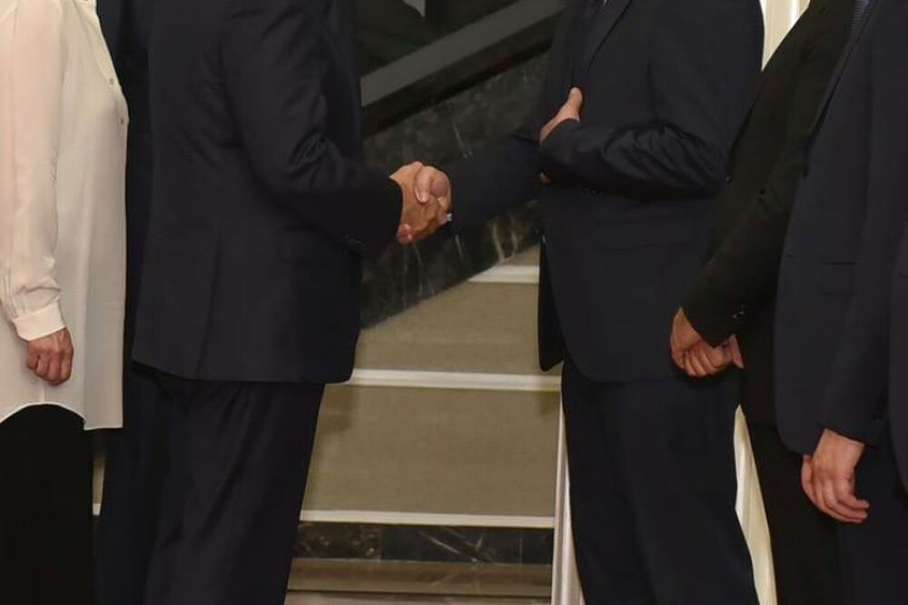 Majk Pens, Rafet Husović, Foto: Bošnjačka stranka Crne Gore