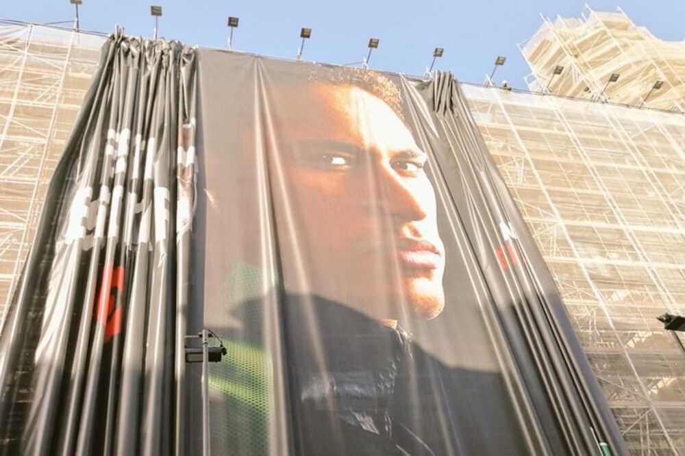 Nejmar bilbordi, Foto: Mundodeportivo.com