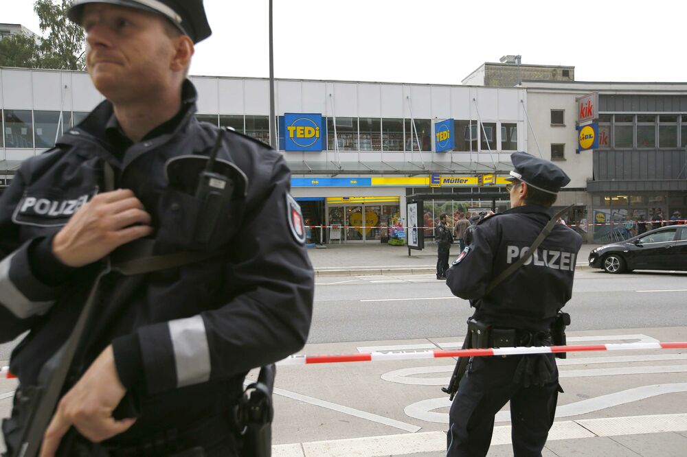 Hamburg, policija, Foto: Reuters
