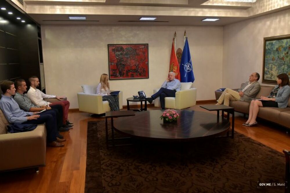 Studenti, Duško Marković, Foto: Vlada Crne Gore