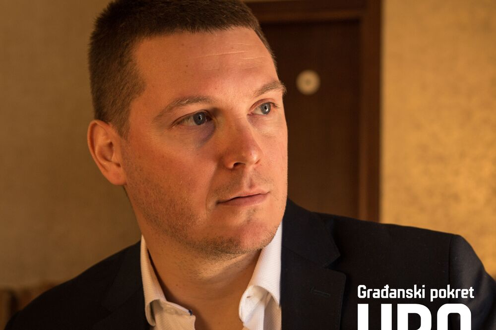 Filip Adžić, Foto: Građanski pokret URA