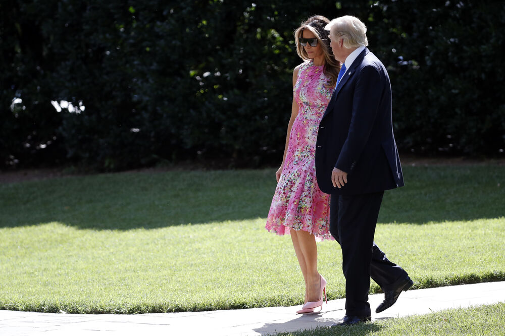 Donald Tramp, Melanija Tramp, Foto: Beta-AP