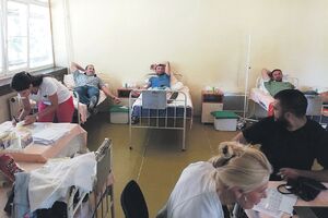 Krv dobrovoljno dao 51 davalac u Plužinama