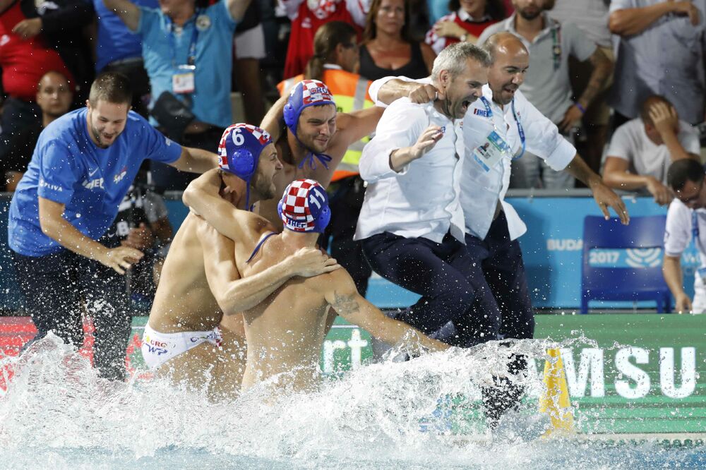 Hrvatska vaterpolo reprezentacija SP u vaterpolu, Foto: Reuters