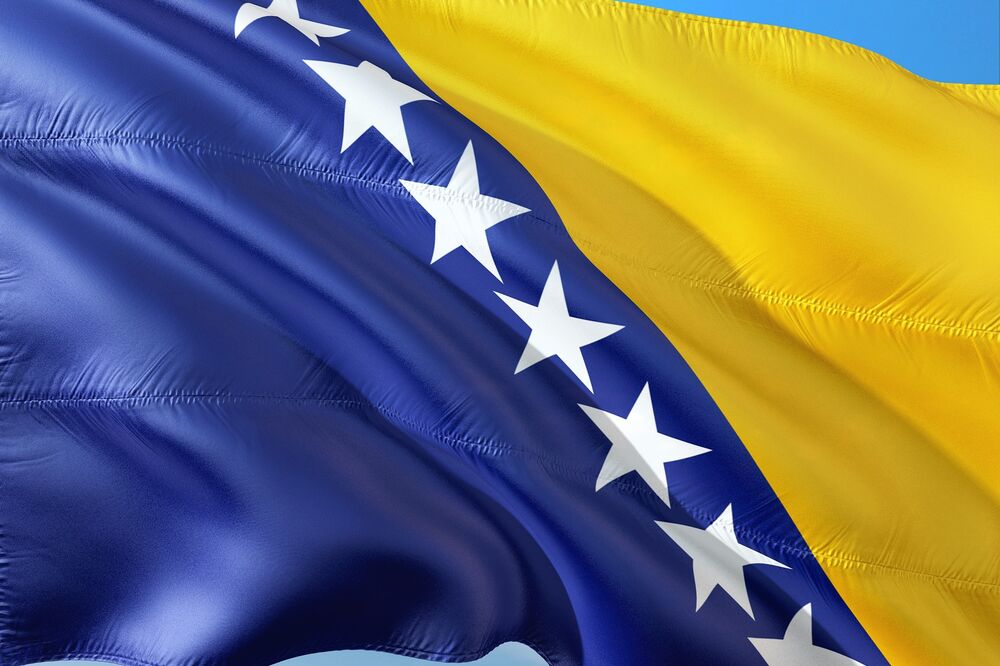 Zastava Bosne i Hercegovine (Ilustracija), Foto: Pixabay
