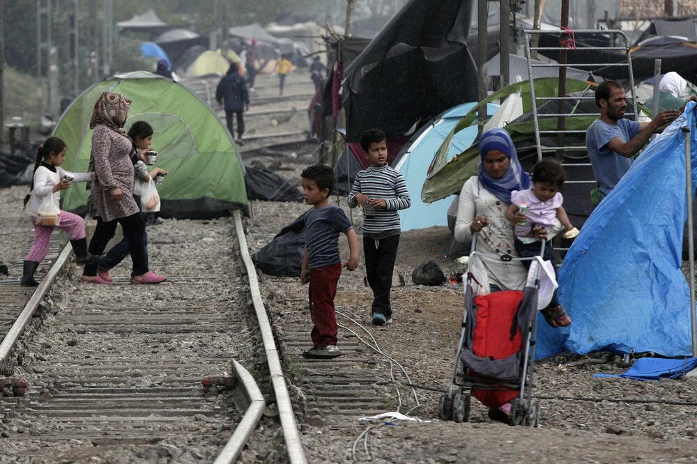Izbjeglice Makedonija, Foto: Reuters