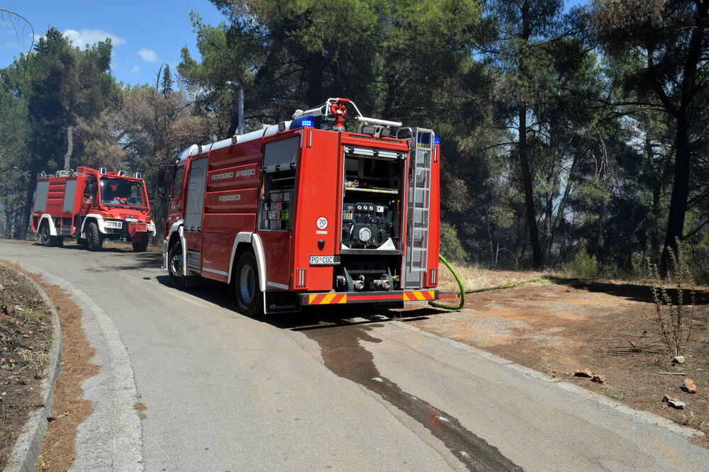 Ljubović požar, Foto: Luka Zeković
