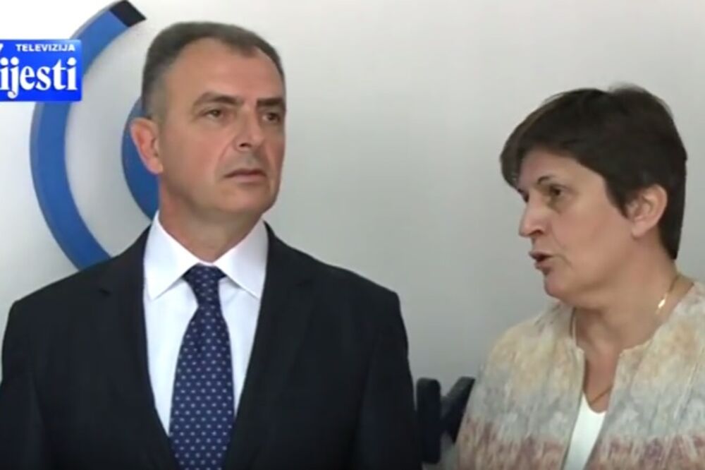 Kenan Hrapović, Zorica Kovačević, Foto: Screenshot(TvVijesti)