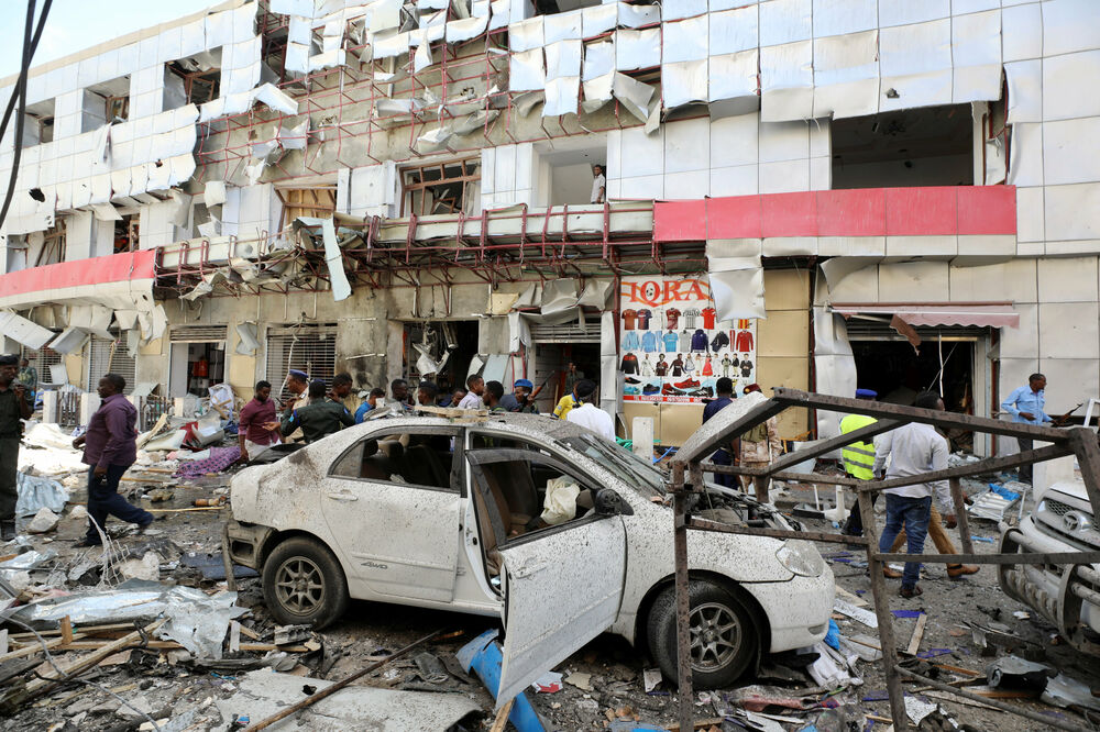 Sa mjesta eksplozije, Foto: Reuters