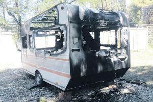 Buljarica: Planula klima kod Poljaka, pa izgorjele tri kamp-kućice