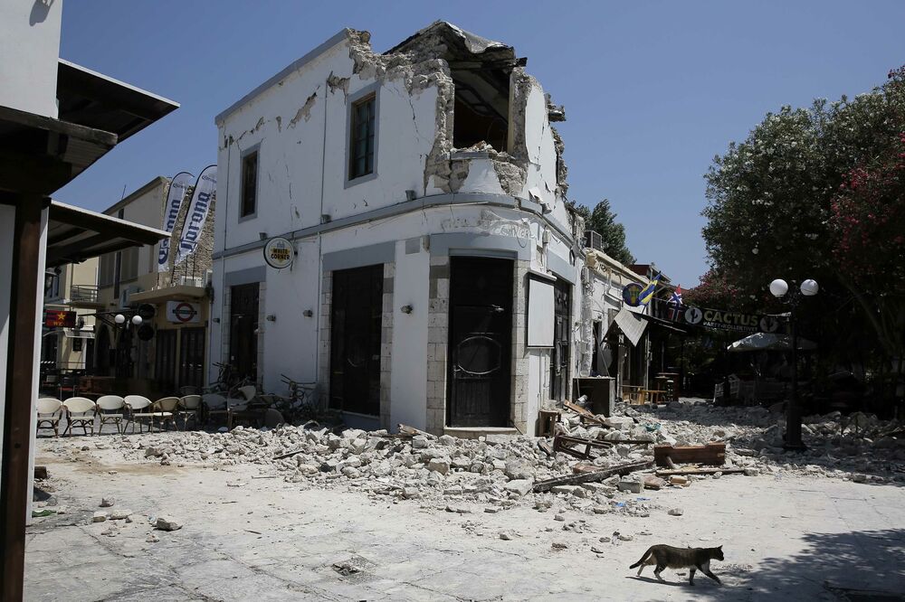 zemljotres, ostrvo Kos, Foto: Reuters