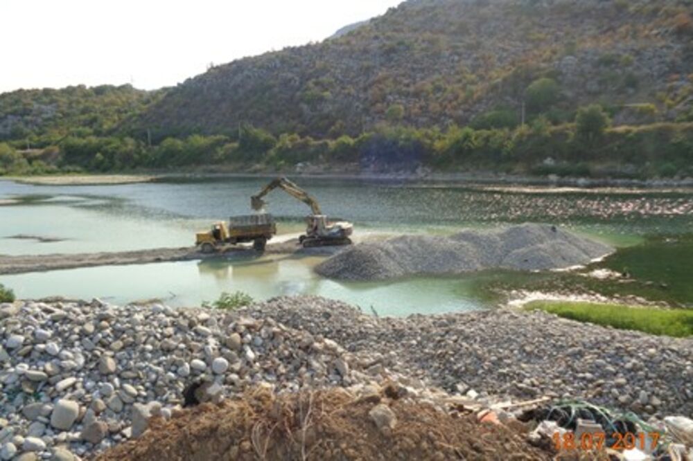 Eksploatacija šljunka, Botun, Foto: Ministarstvo poljoprivrede i ruralnog razvoja