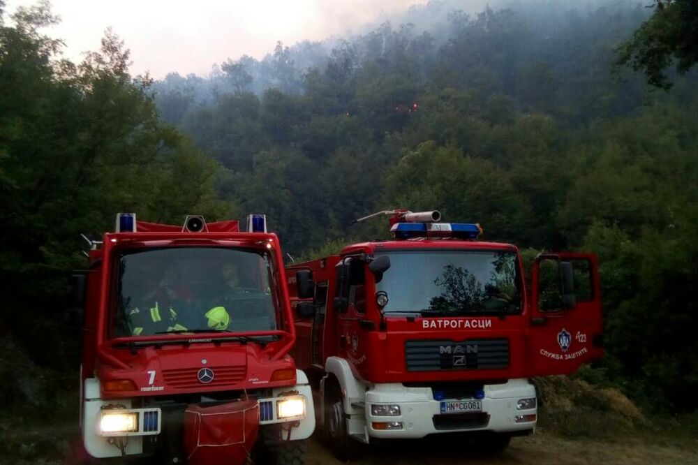 požar Herceg Novi, Foto: Slavica Kosić