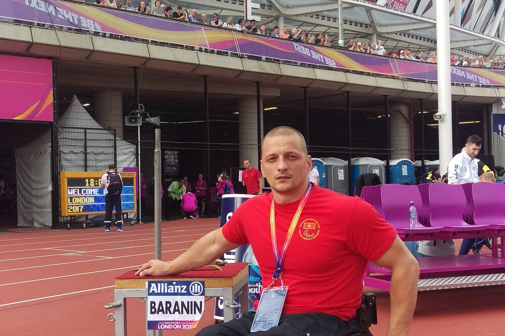 Radmilo Baranin, Foto: Paraolimpijski komitet Crne Gore