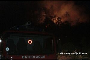Požari u hercegnovskoj opštini: Kuće nisu ugrožene
