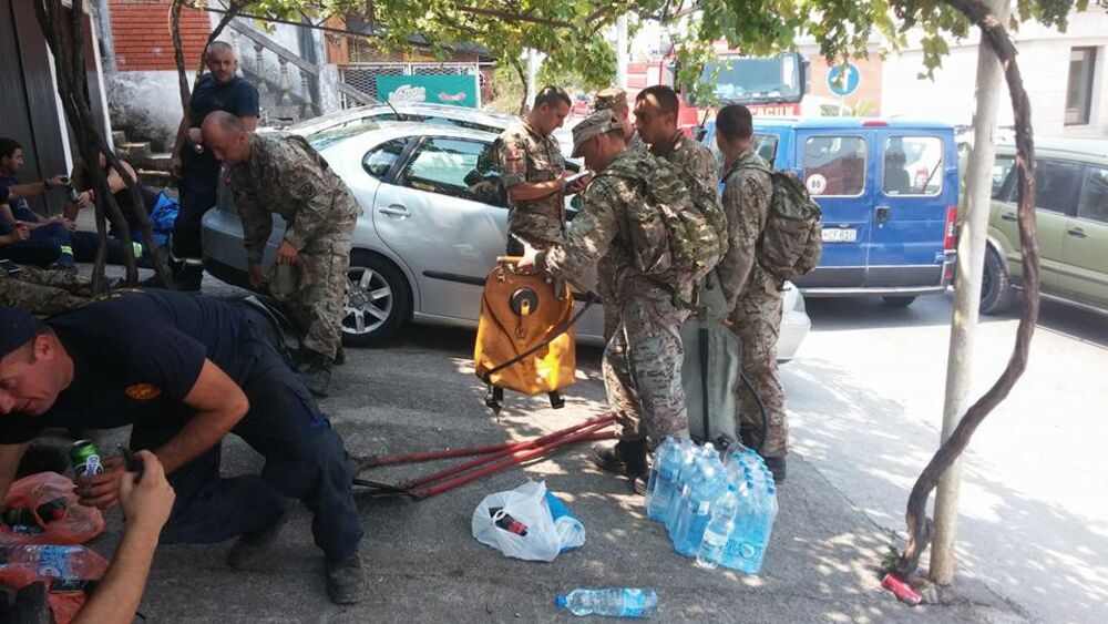 Vatrogasci sa Luštice