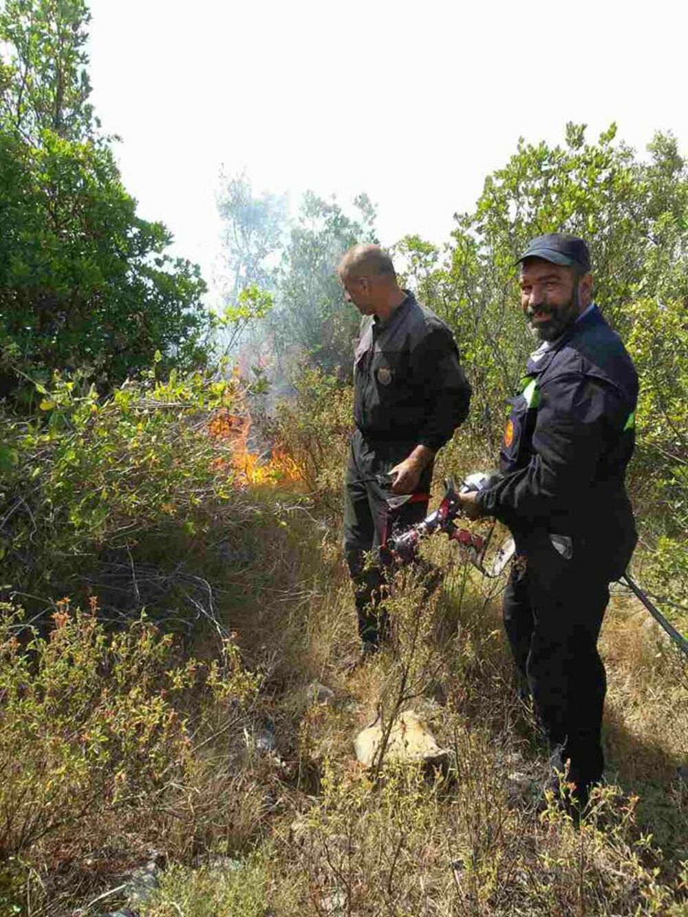 Vatrogasci sa Luštice