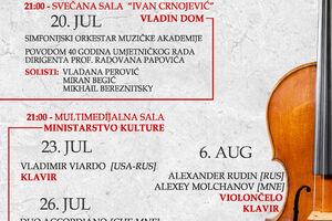 Espressivo od 20. jula do 9. avgusta na Cetinju
