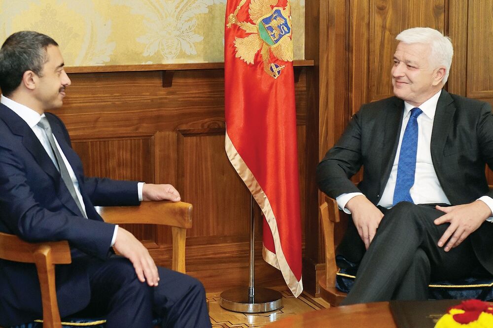 Abdulah bin Zajed, Duško Marković, Foto: Gov.me