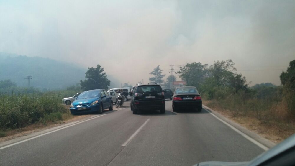kotor magistrala požar