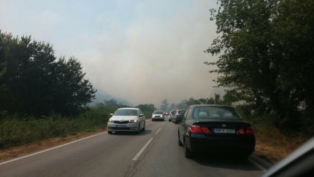 kotor magistrala požar