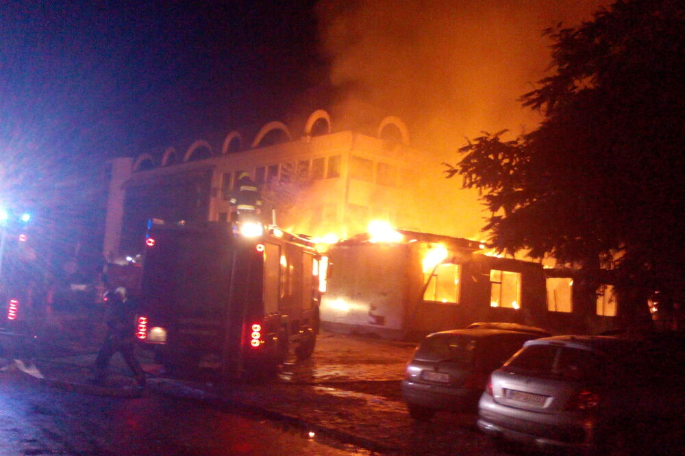 Podgorica požar, Foto: Vijesti online