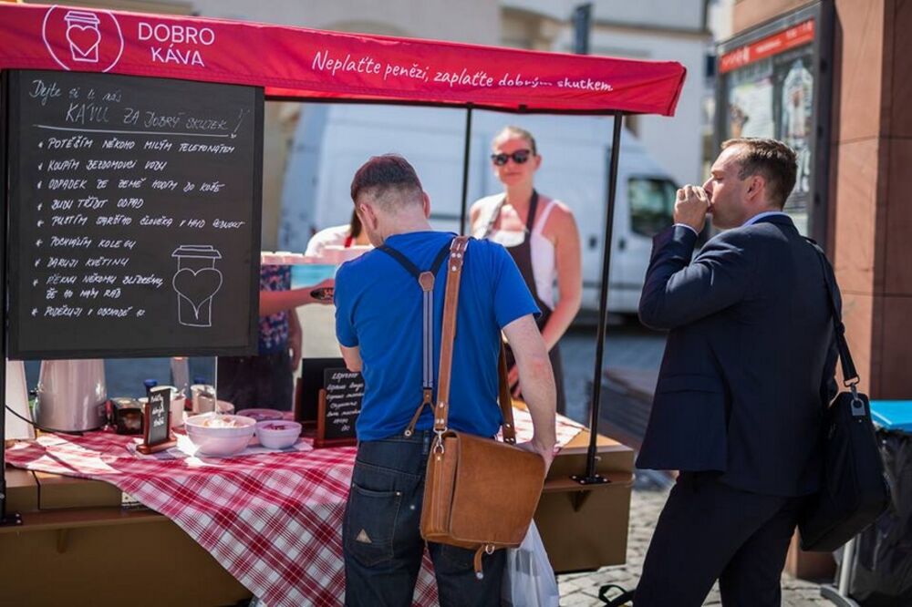 Dobra kafa, dobro djelo, Foto: Hatefree.cz
