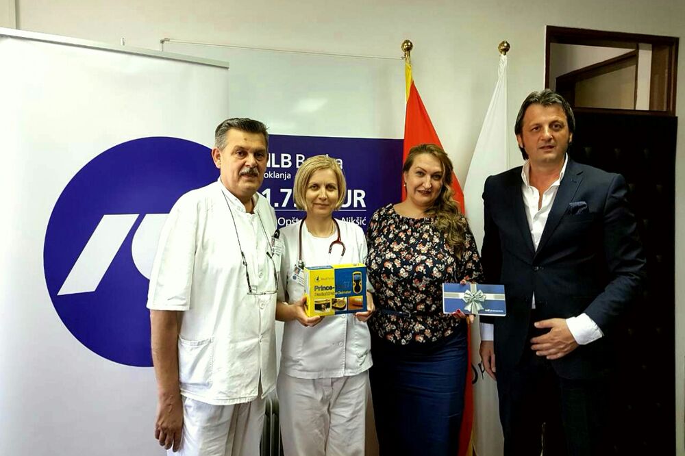 Opšta bolnica Nikšić donacija, Foto: NLB Banka