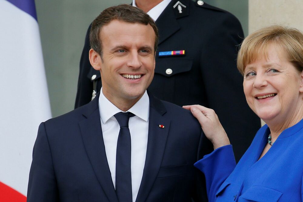 Emanuel Makron, Angela Merkel, Foto: Reuters