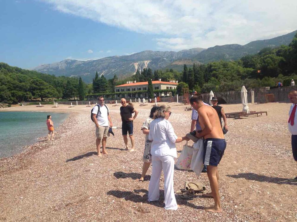 Dragan Krapović obilazak plaža