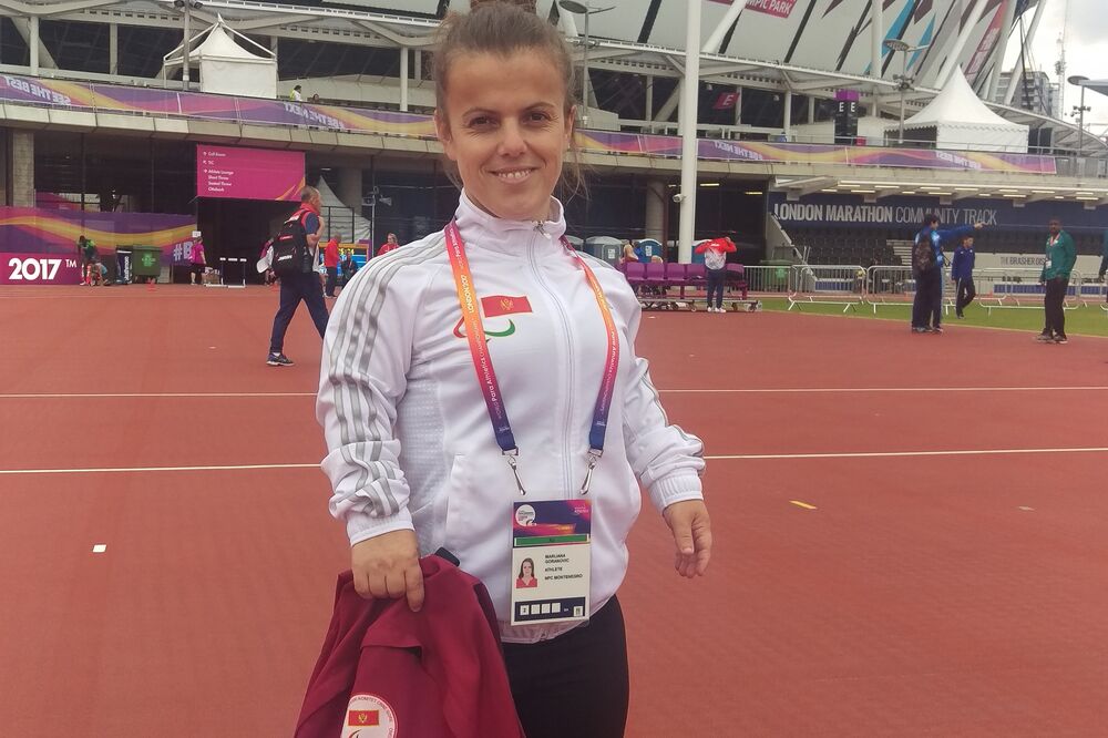 Marijana Goranović, Foto: Paraolimpijski komitet Crne Gore