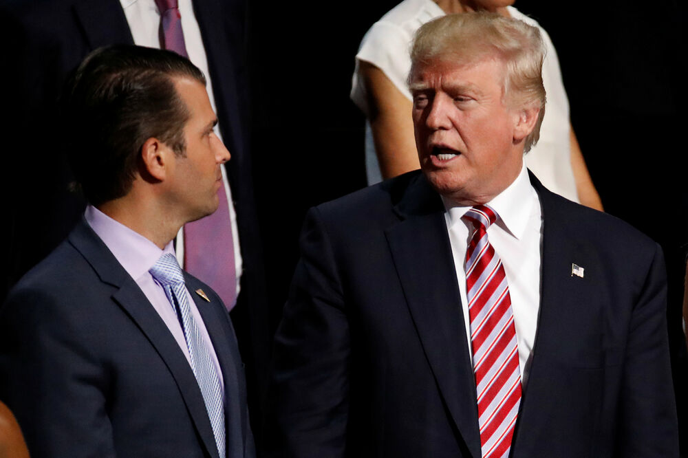 Donald Tramp Mlađi, Donald Tramp, Foto: Reuters