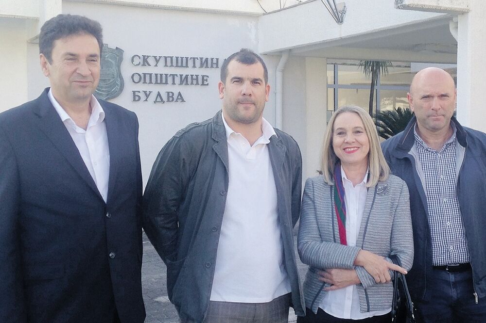 Dragan Krapović, Božena Jelušić, Marko Carević, Foto: Vuk Lajović