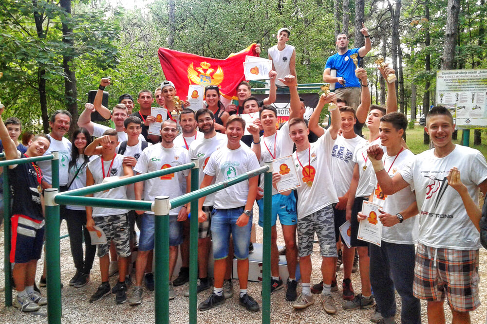 Street  Workout & Calisthenics takmičenje Nikšić, Foto: Montenegro Street Workout